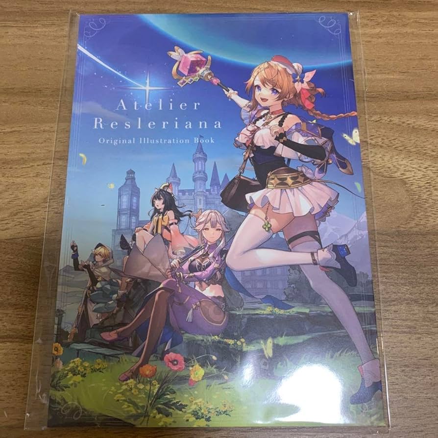 Amazon.co.jp: レスレリアーナのアトリエ イラストブック : おもちゃ